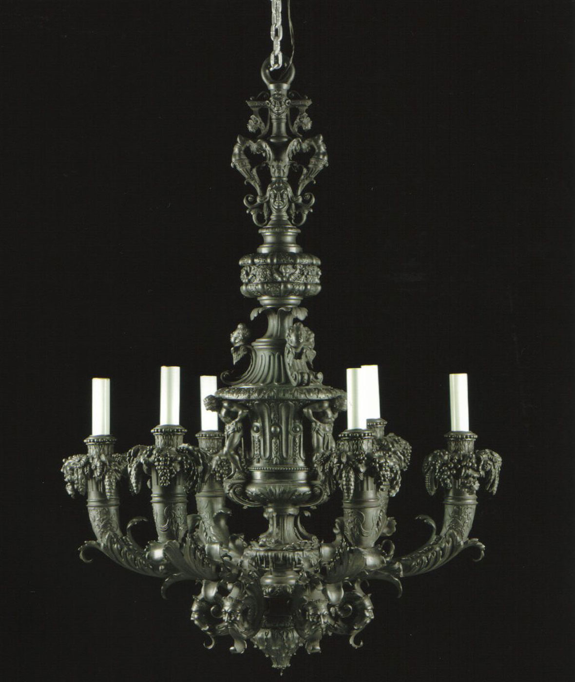 Caldwell Chandelier and Wall Appliques